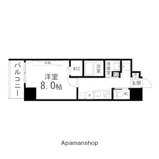 ラファール泉中央【305号室】の間取り