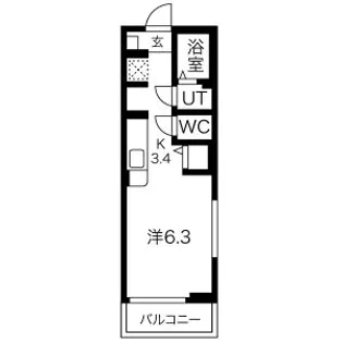 M.CREST【2階】の間取り