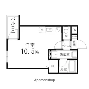 サンシャインレジデンス【102号室】の間取り