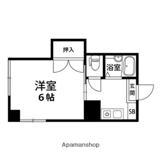 REPEAMENT勾当台【101号室】の間取り