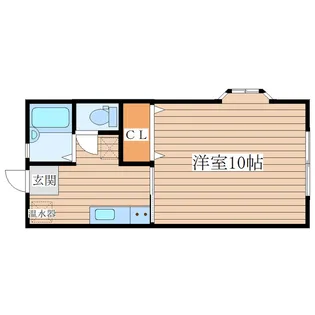 コーポしんやしきⅥ【1階】の間取り