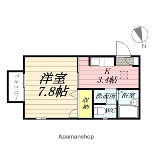 セフィラ南光台【1階】の間取り