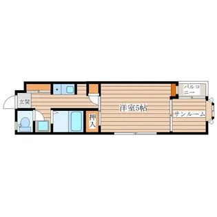 エクセランス・ド・旭ヶ丘【1階】の間取り