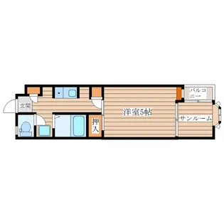 エクセランス・ド・旭ヶ丘【2階】の間取り