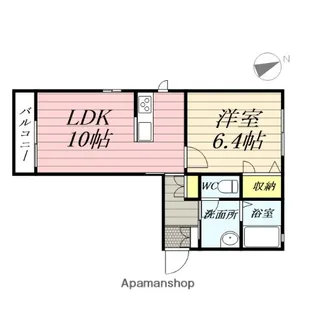 ソレイユひより台【2階】の間取り