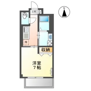 アークトゥルス【2階】の間取り