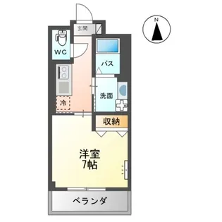 アークトゥルス【1階】の間取り