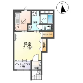 リフージョⅢ【1階】の間取り