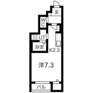 ヴィラ・グレイシア【1階】の間取り
