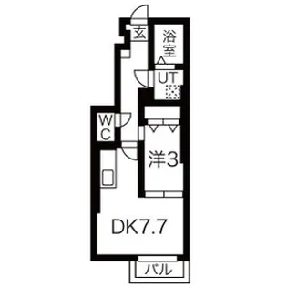 ドリームポート富谷【1階】の間取り