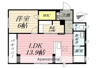 グランドールサカエ【1階】の間取り
