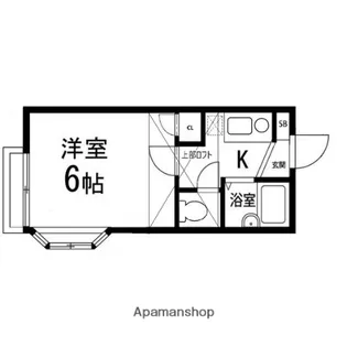 ロフティー子平町Ⅱ【201号室】の間取り