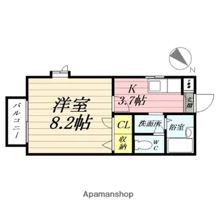 アネックス【2階】の間取り