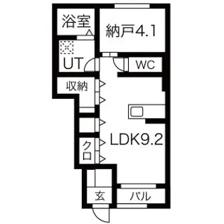 SOL・TELLAZA(ソル テラーサ)【1階】の間取り