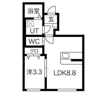 MAISON RUINART(メゾン ルイナール)【1階】の間取り