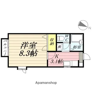 サザン ウィルⅠ【2階】の間取り