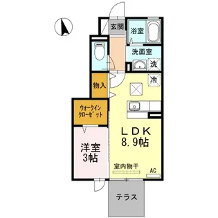 レガーロ【1階】の間取り