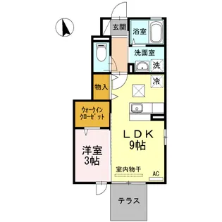 レガーロ【1階】の間取り