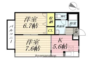 エニィ【1階】の間取り