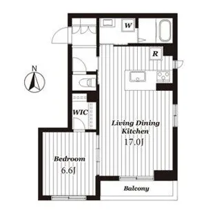 風香花京院【2階】の間取り