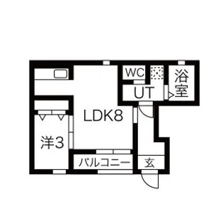 ELLPORT(エルポート)【1階】の間取り
