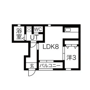 ELLPORT(エルポート)【1階】の間取り