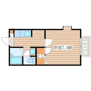 プルミエ【2階】の間取り
