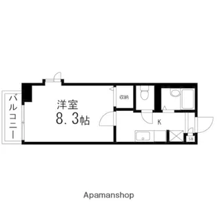 コーポイトウⅡ【202号室】の間取り