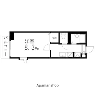 コーポイトウⅡ【201号室】の間取り