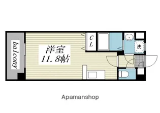 M CHATELET IZUMI CHUO【405号室】の間取り
