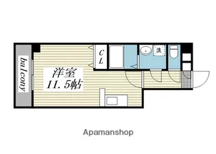 M CHATELET IZUMI CHUO【4階】の間取り