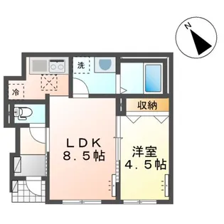 エトワール【1階】の間取り