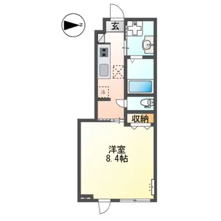 翠月荘 つむぎ【1階】の間取り