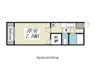 スマイルハイツ川平【203号室】の間取り