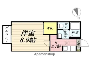 コリーヌ【1階】の間取り