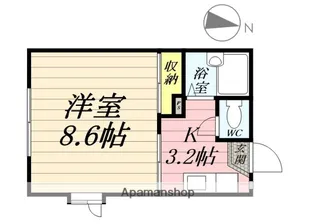 アルコットB【1階】の間取り