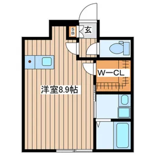 REFINA晩翠【3階】の間取り