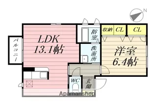 ミ・レイナ【1階】の間取り