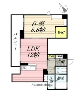 メゾンRUEBRILLER【4階】の間取り