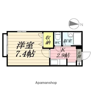 ヴィラ・ルネサンス【2階】の間取り