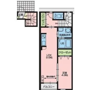 FORMOSA(フォルモサ)【2階】の間取り