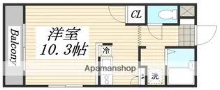 ガーデンハイツ【2階】の間取り