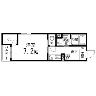 (仮称)ペアレシア泉ヶ丘Ⅹ【203号室】の間取り