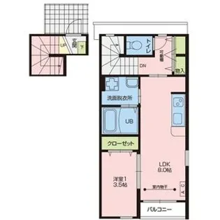 MONOLIE(モノリエ)【2階】の間取り