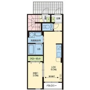 MONOLIE(モノリエ)【1階】の間取り