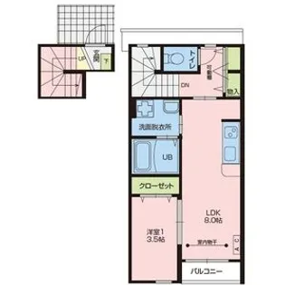 MONOLIE(モノリエ)【2階】の間取り