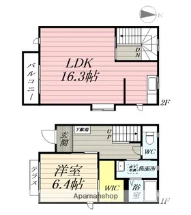 ファイン 北一番丁【1階】の間取り