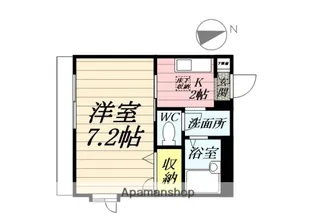 ラ・カパンナⅡ【1階】の間取り