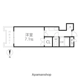 レジデンス佐々木【2階】の間取り