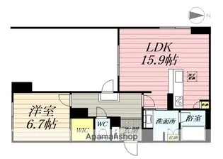 シャーメゾンN・Ⅴ【1階】の間取り